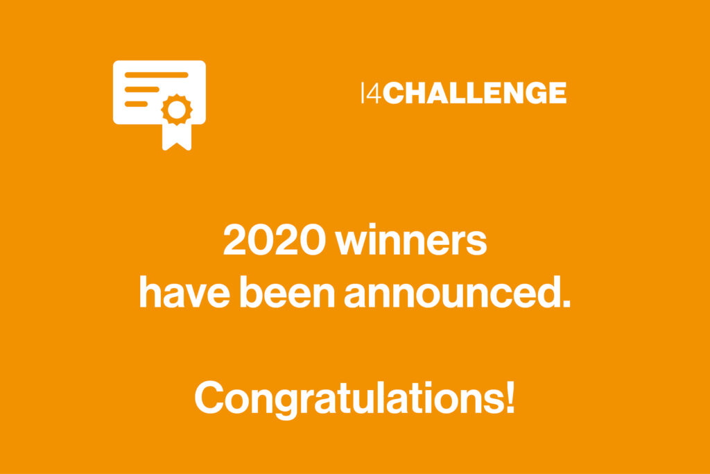 Announcing the final winners of the i4Challenge 2020