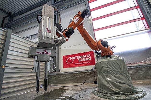 Matériaux Sabag printing concrete elements