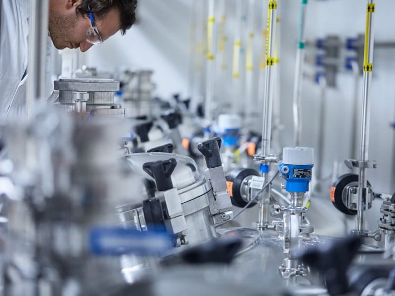 Bachem builds its largest production building