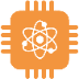 Icon Quantum computing_Orange