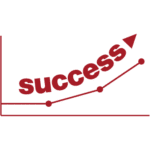 icon for a success graph